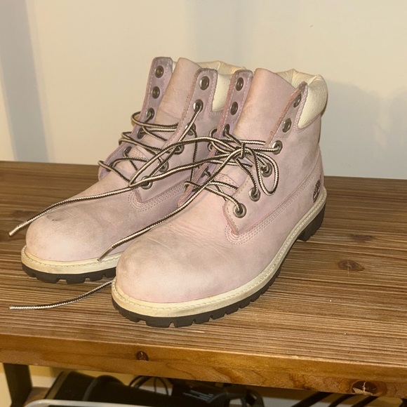 Timberland Shoes - Vintage Timberland Pink Boots